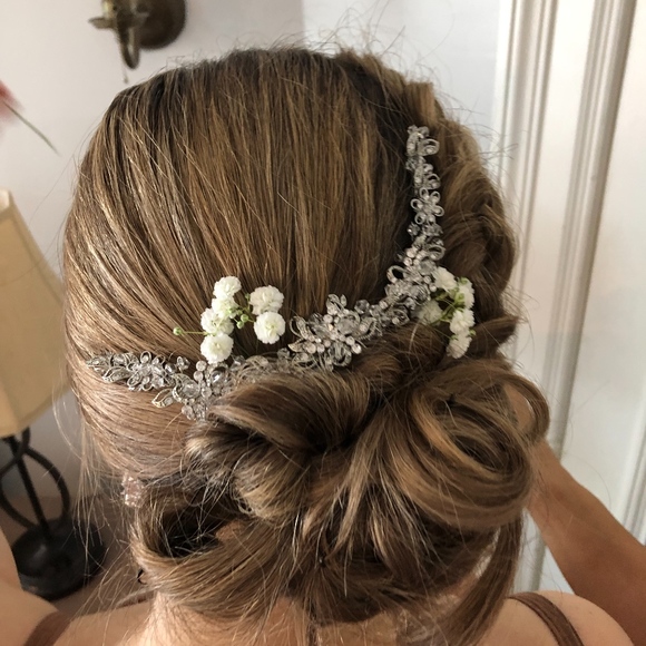 WEDDING HAIR PIECE from Spain - Picture 1 of 7